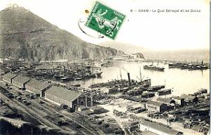 Oran- 120- travail sur les quais